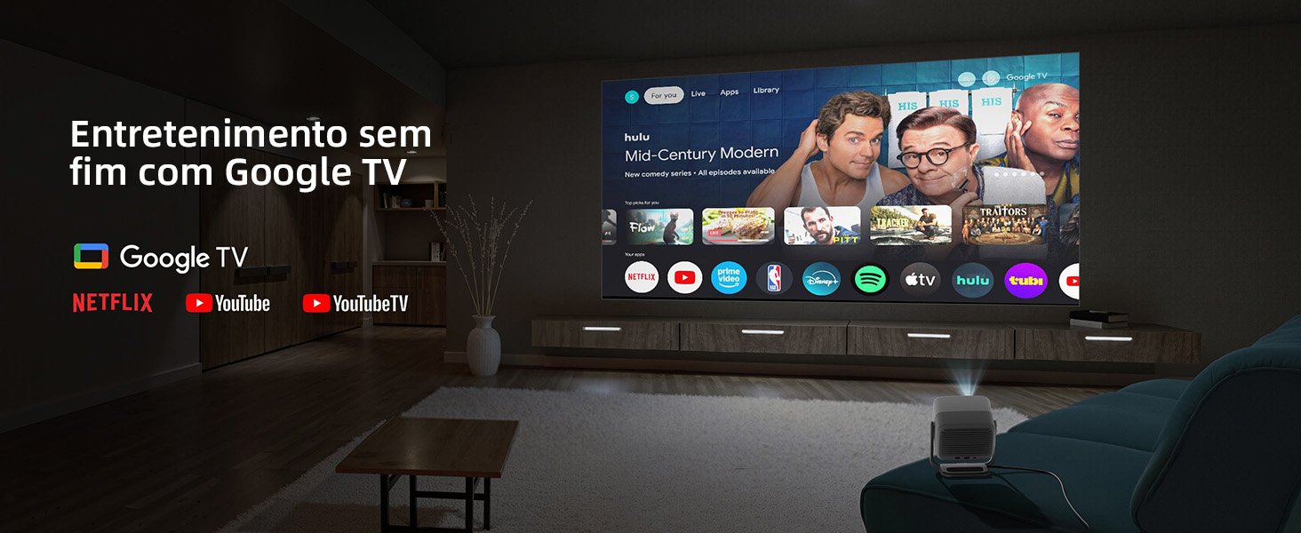  PROJETOR N1S SE GOOGLE TV