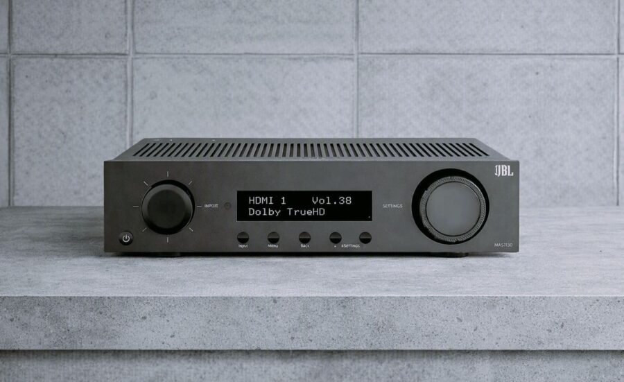 Receiver JBL MA510: potência e minimalismo para seu cinema