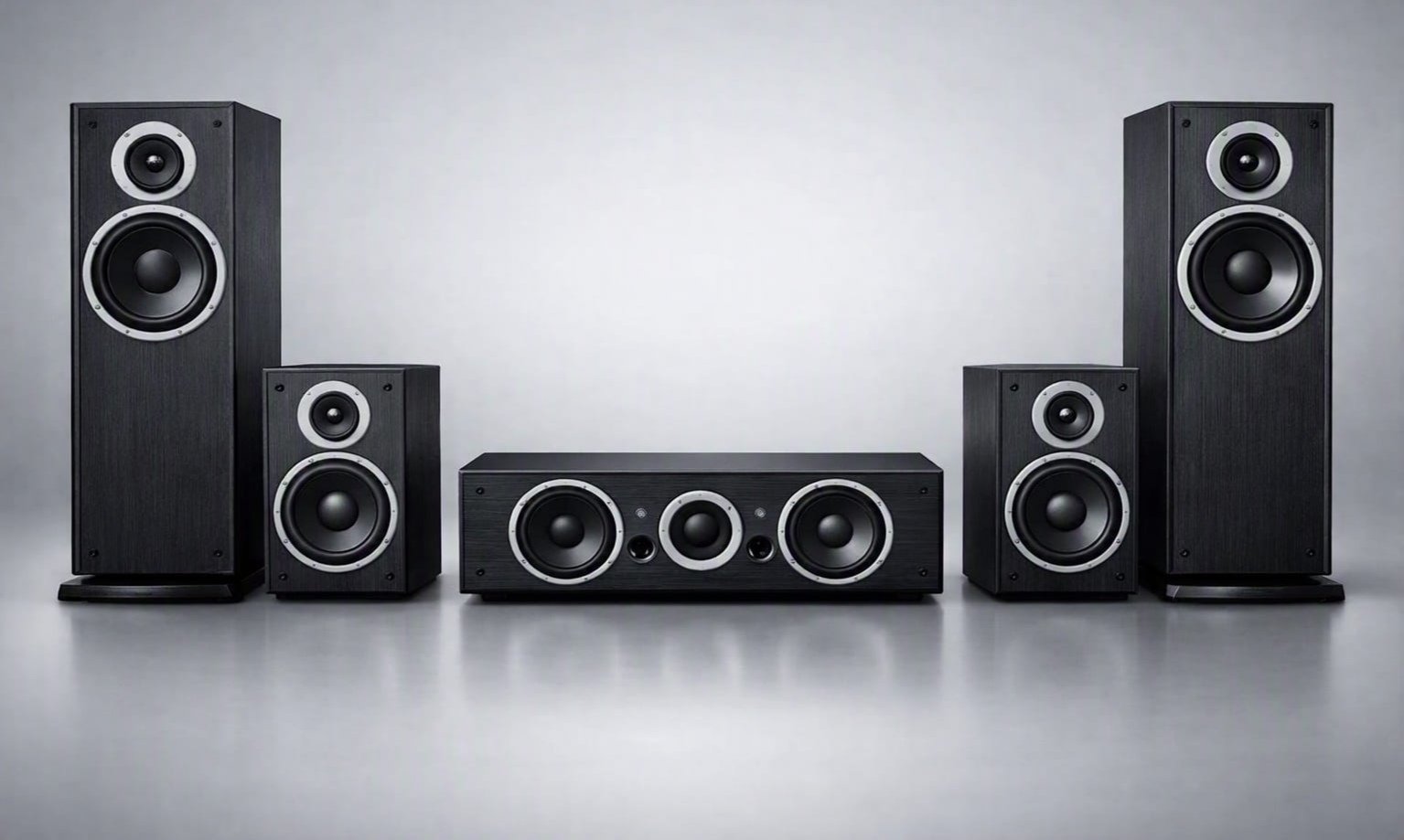 5 Caixas frontais custo- beneficio para Home cinema