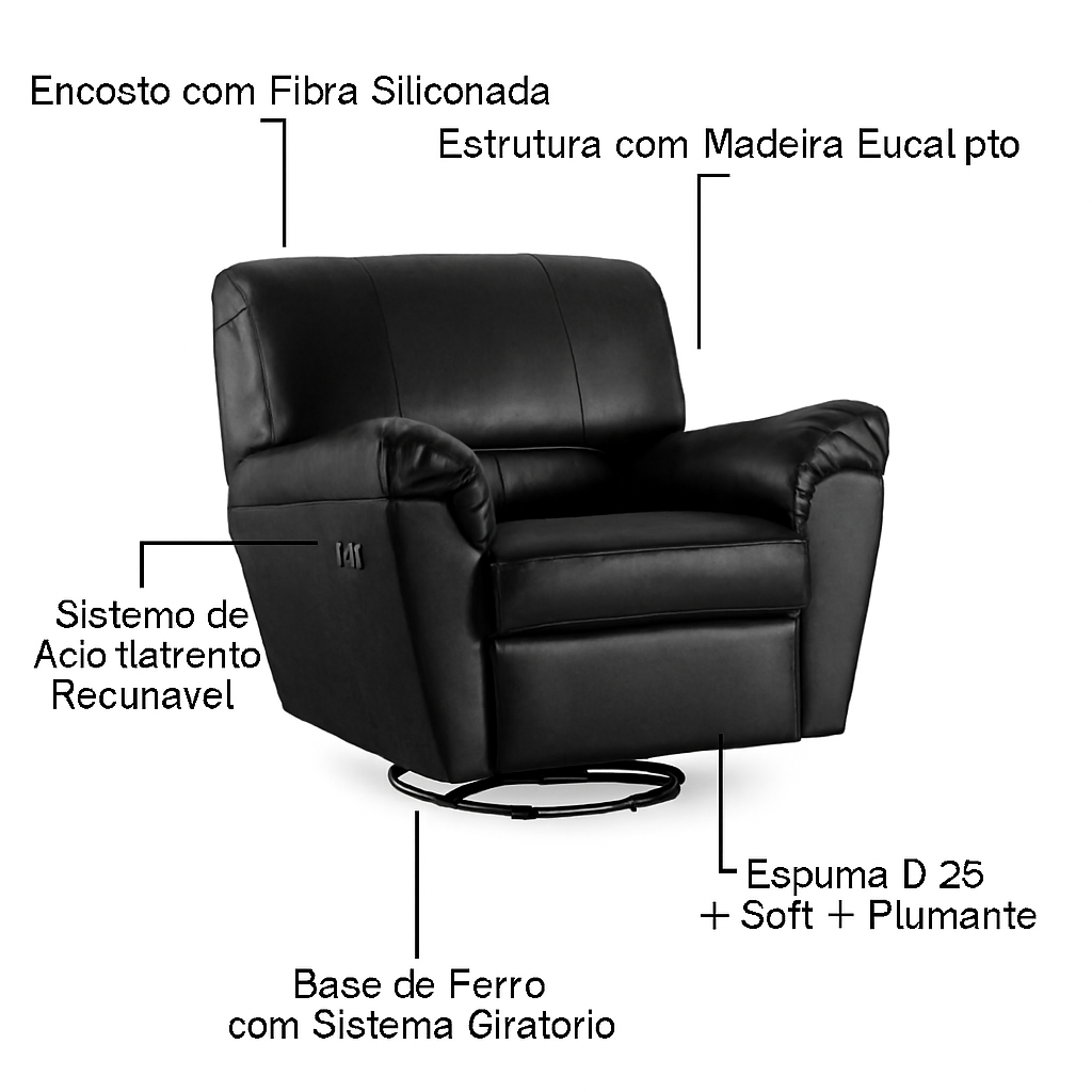 poltrona Home cimema