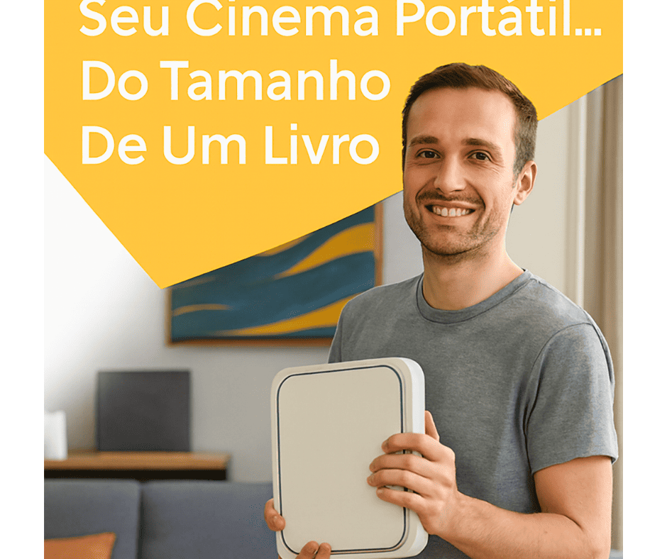 XGIMI Elfin Flip 2 :Por Que Este Projetor Portátil Está Chamando Tanta Atenção projetor xgimi elfin flip 2