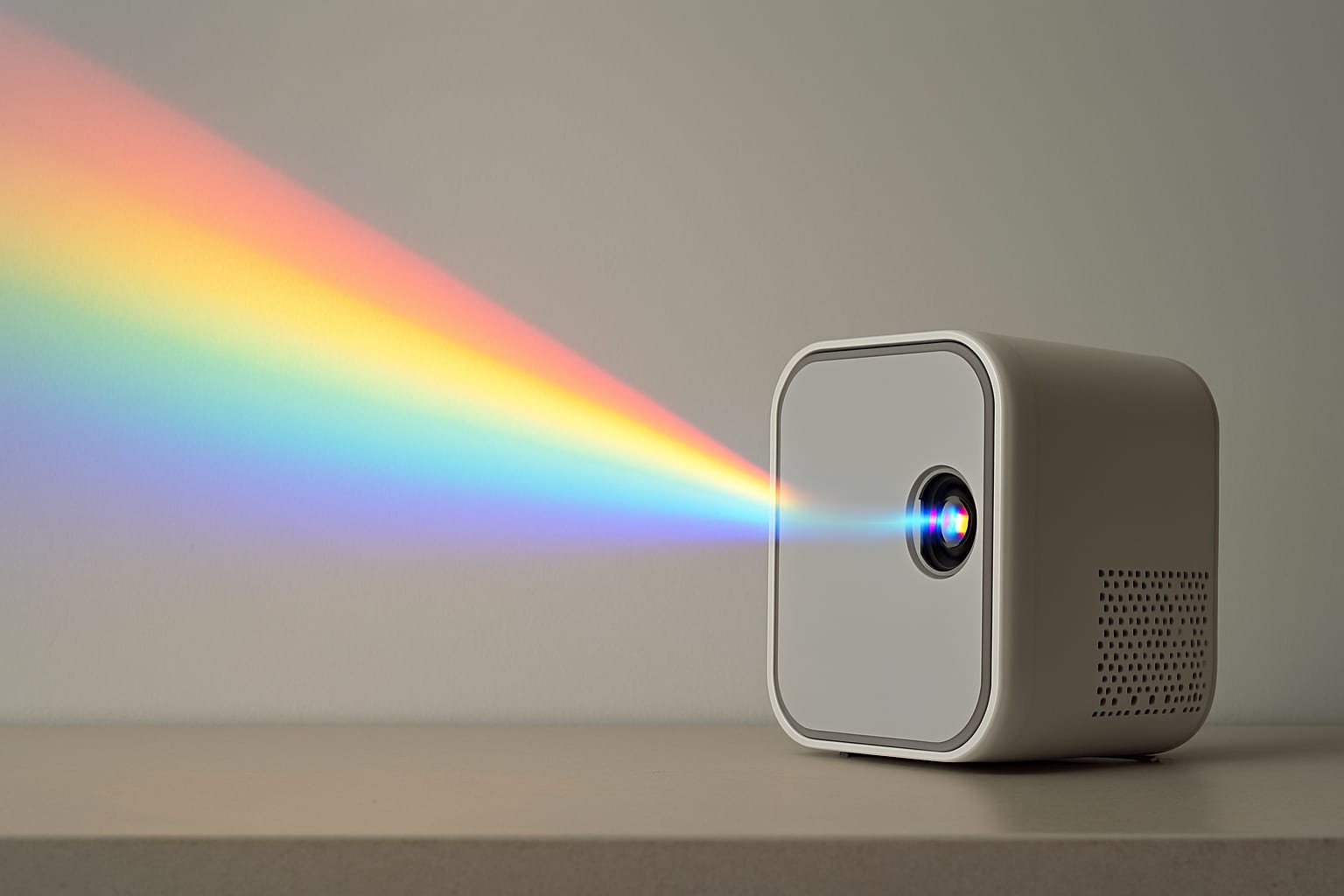 Eentenda o efeito Arco-íris nos projetores efeito Arco-íris